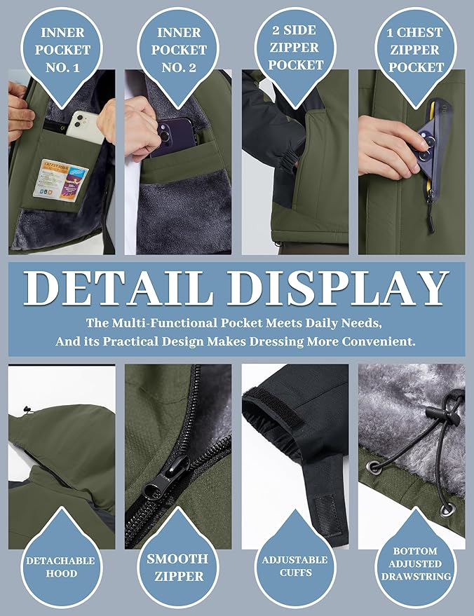 Rae | Outdoor Waterproof Windbreaker Jacket