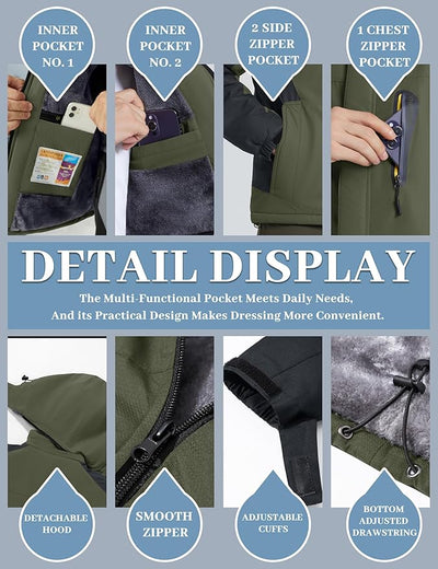Rae | Outdoor Waterproof Windbreaker Jacket